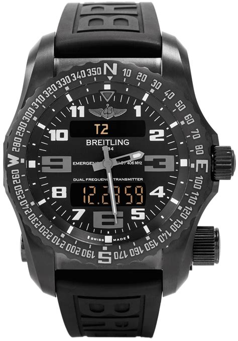 breitling notfall i|Breitling titanium emergency alarm.